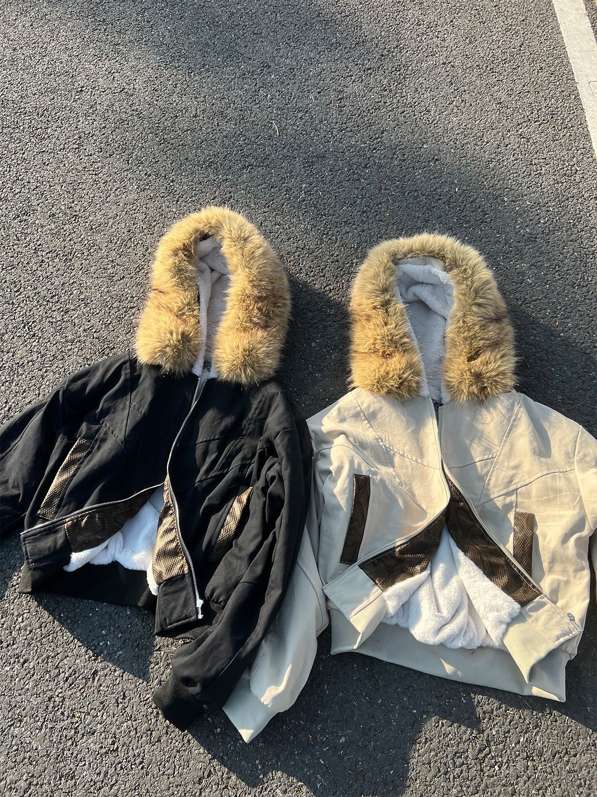 YAVIORA Fleece Hooded Parka