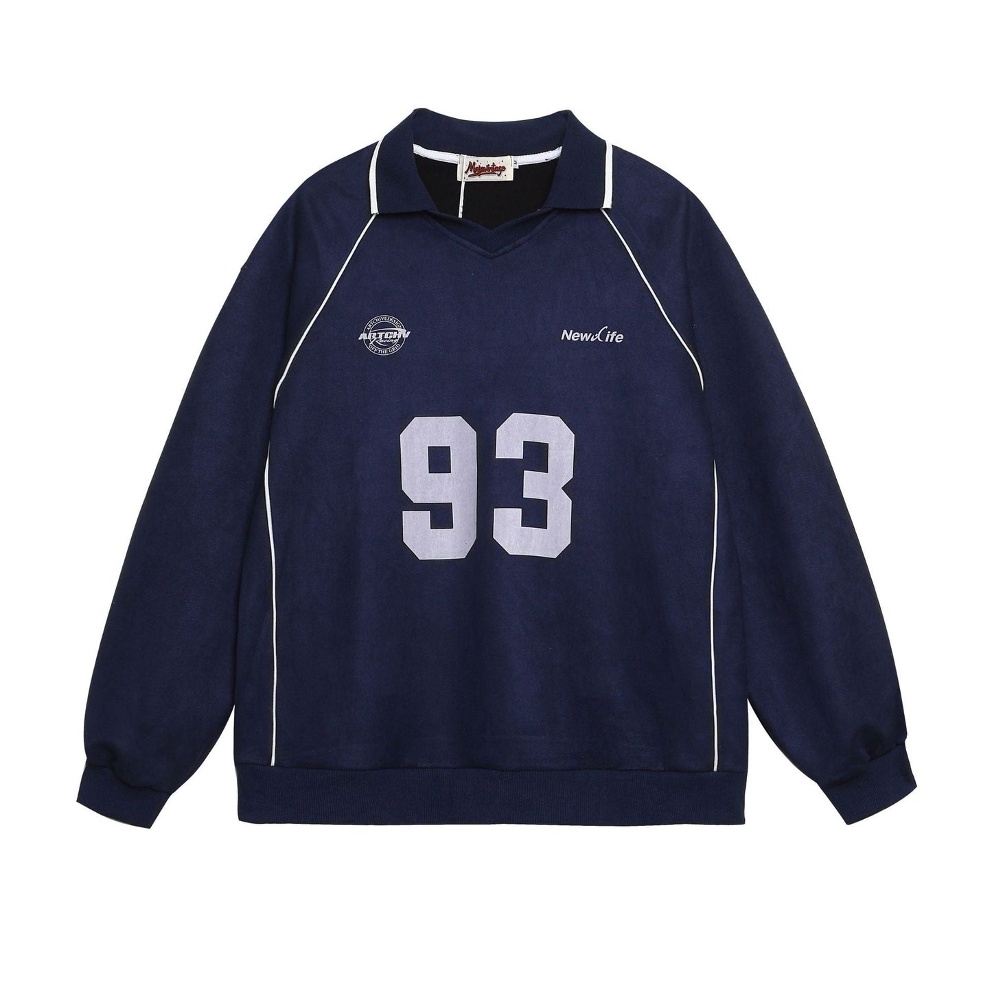 Sweat-shirt Polo Imprimé Lettres YAVIORA