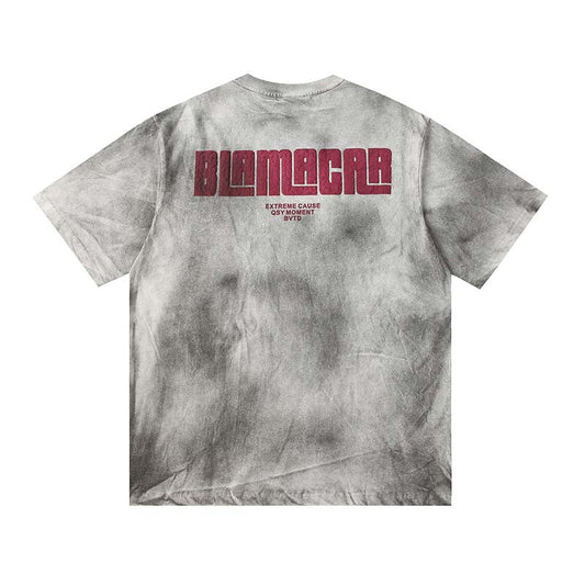 YAVIORA Distressed Graphic Tee