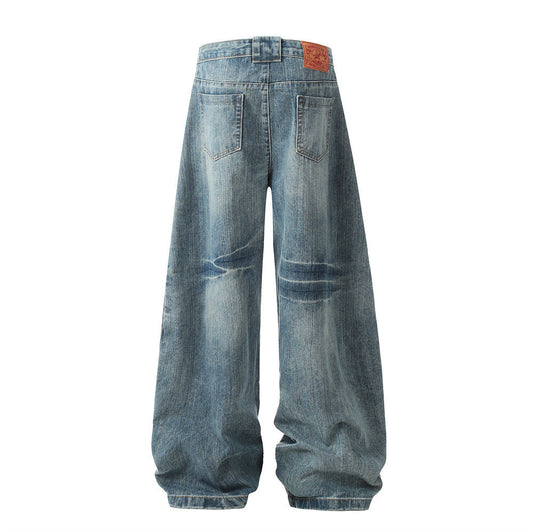YAVIORA Deconstructed Denim Pants