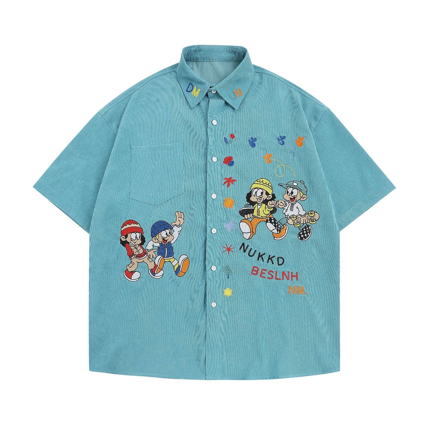YAVIORA Hip-Hop Vintage Shirt