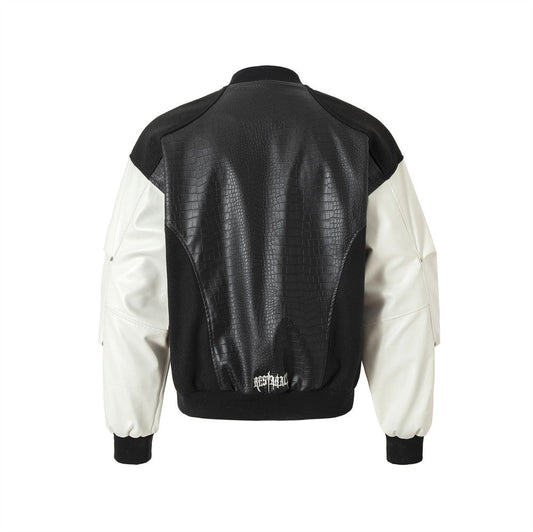 YAVIORA Embroidered Baseball Jacket