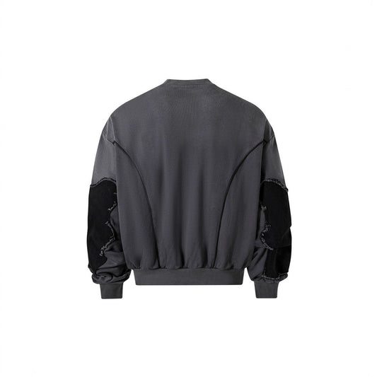 YAVIORA Starburst Patchwork Hoodie