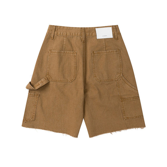 YAVIORA Distressed Denim Shorts