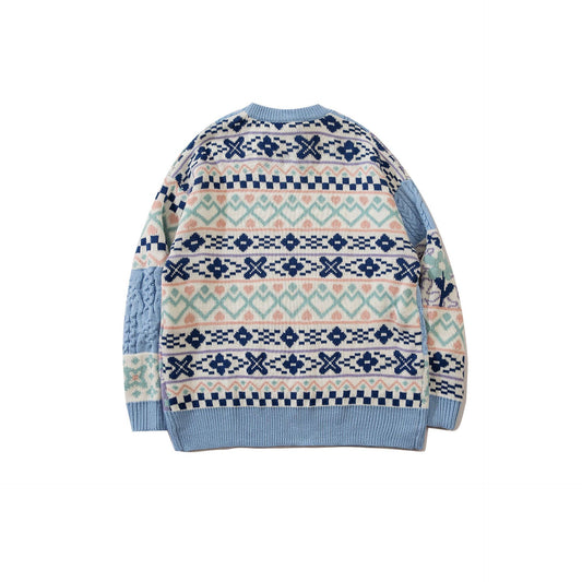 YAVIORA Vintage Ethnic Knit