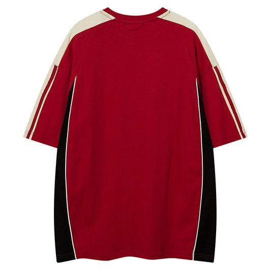 YAVIORA Letter Print Tee