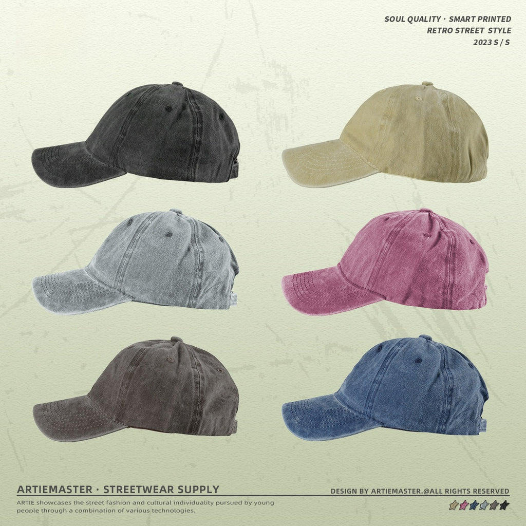 Yaviora Distressed Batik Baseball Cap
