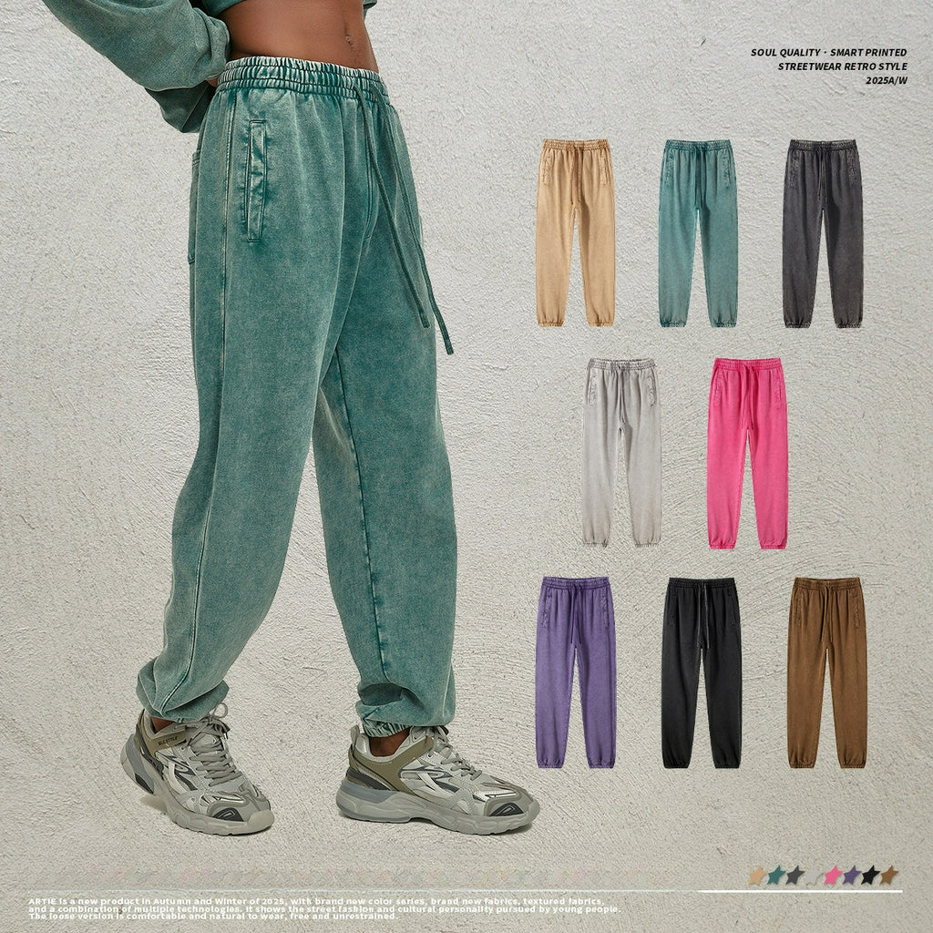 Yaviora Batik Distressed Loose Fit Trousers