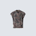 YAVIORA Camouflage Small V-Neck Tank Top