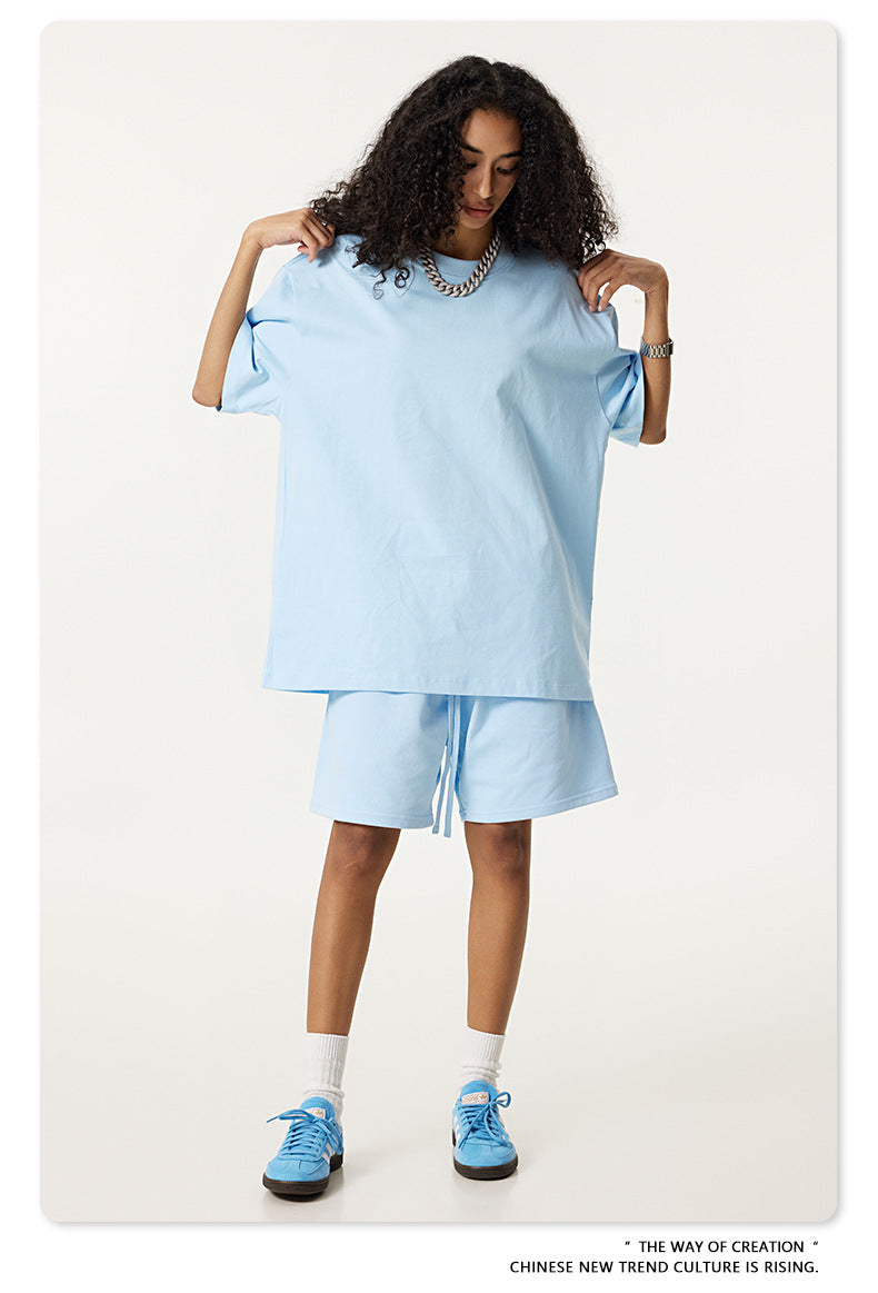 Yaviora Summer American Style Solid Color Loose T-Shirt