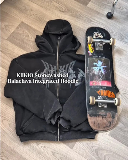 YAVIORA Gothic Star Hoodie