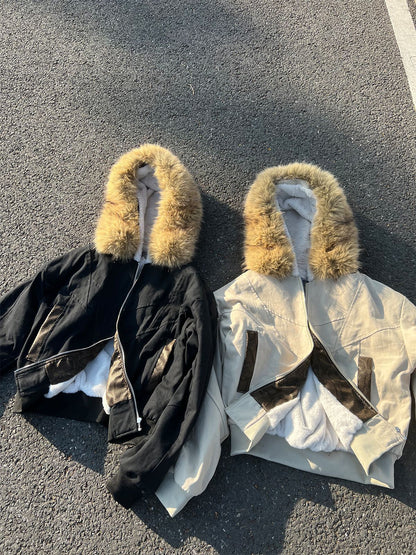YAVIORA Fleece Hooded Parka