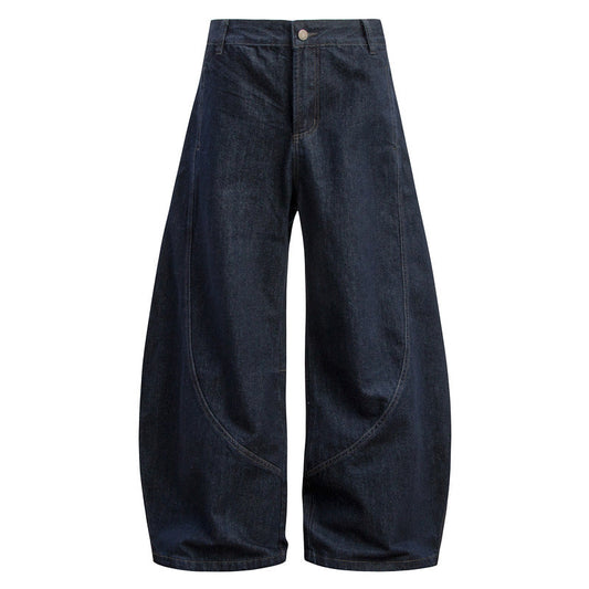 YAVIORA Curved Denim Jeans