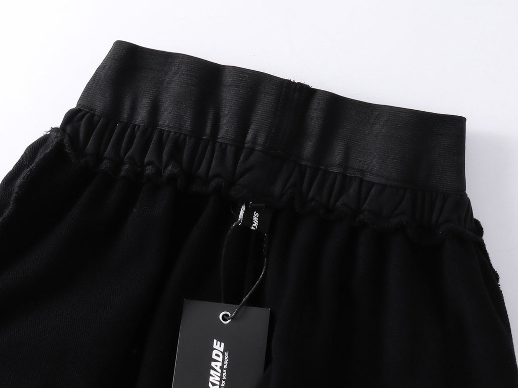 AVIORA Washed Ripped Drape Track Pants