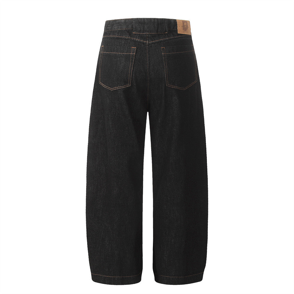 YAVIORA Jeans mit Kontrastnaht