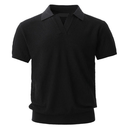 YAVIORA Knit Polo Shirt