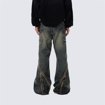 YAVIORA Destroyed Frayed Jeans