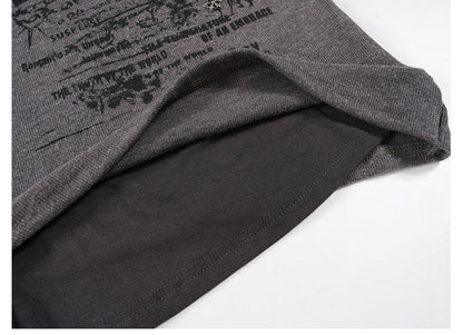YAVIORA Halter Neck Layered Tee