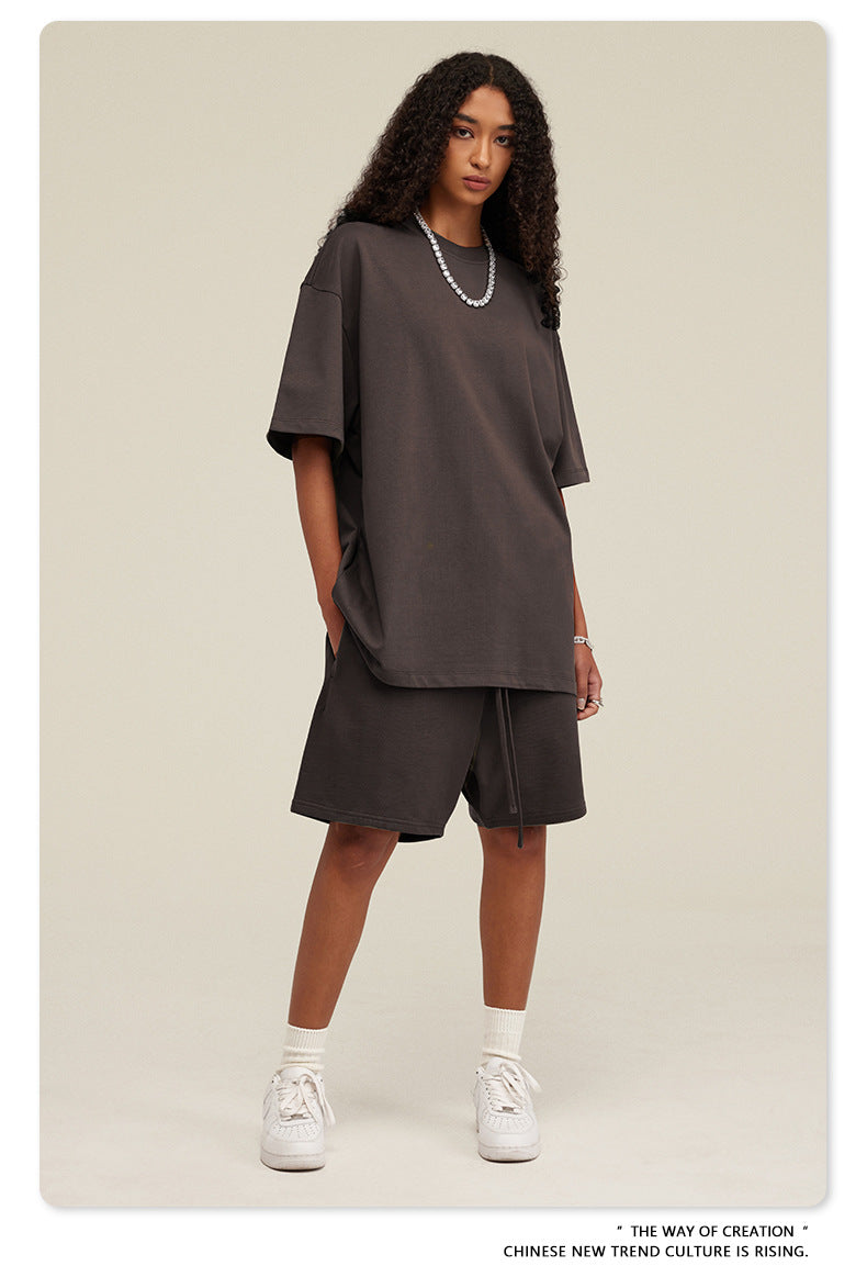 Yaviora Summer American Style Solid Color Loose T-Shirt