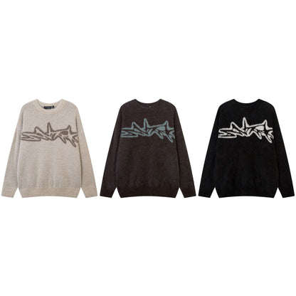 YAVIORA Jacquard-Strickpullover