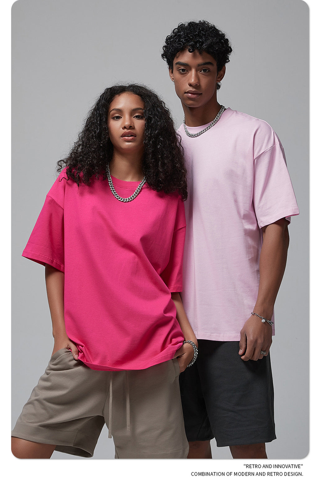 Yaviora 230G Double Yarn Pure Cotton Short-Sleeve T-Shirt
