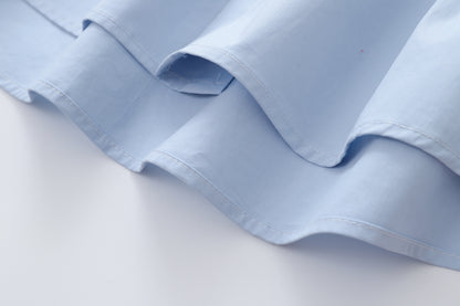 Chemise universitaire à motifs de dessin animé YAVIORA
