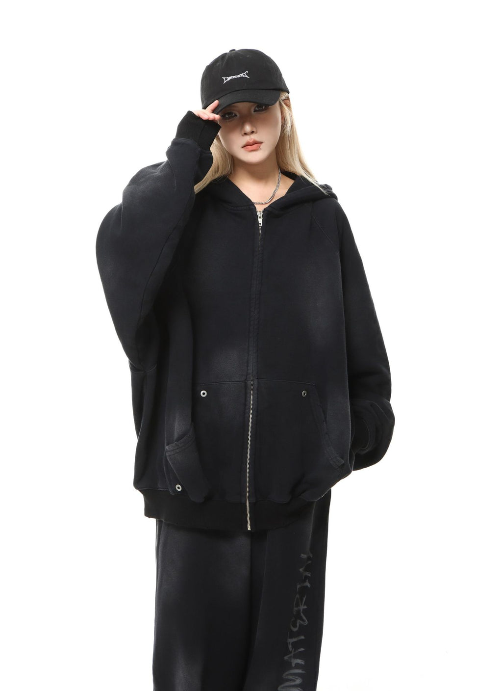 YAVIORA Distressed Hoodie
