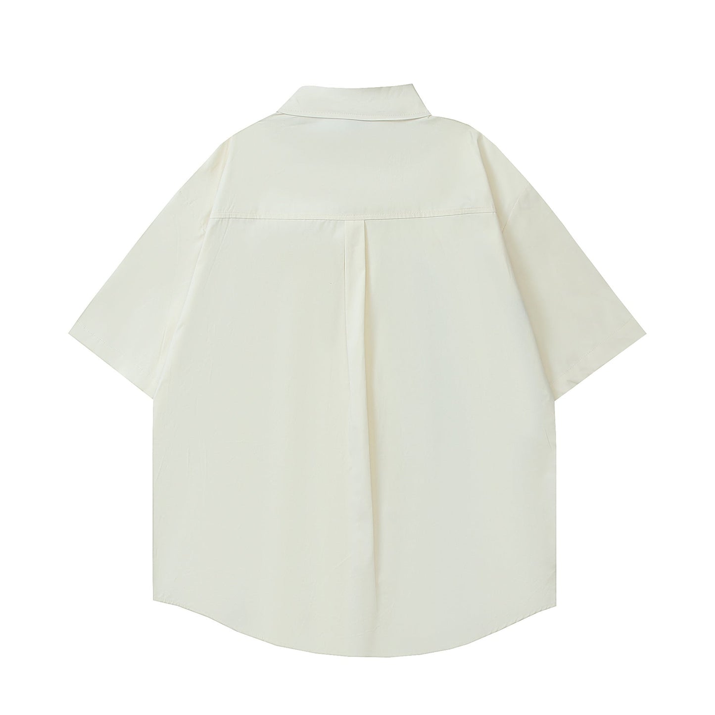 YAVIORA Colorblock-Shirt mit Flockdruck