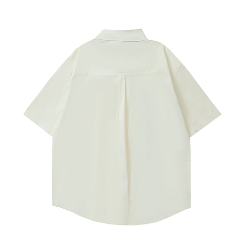 YAVIORA Colorblock Flocked Shirt