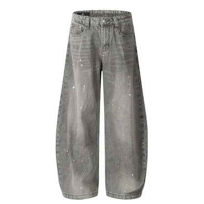 YAVIORA Paint Splatter Jeans
