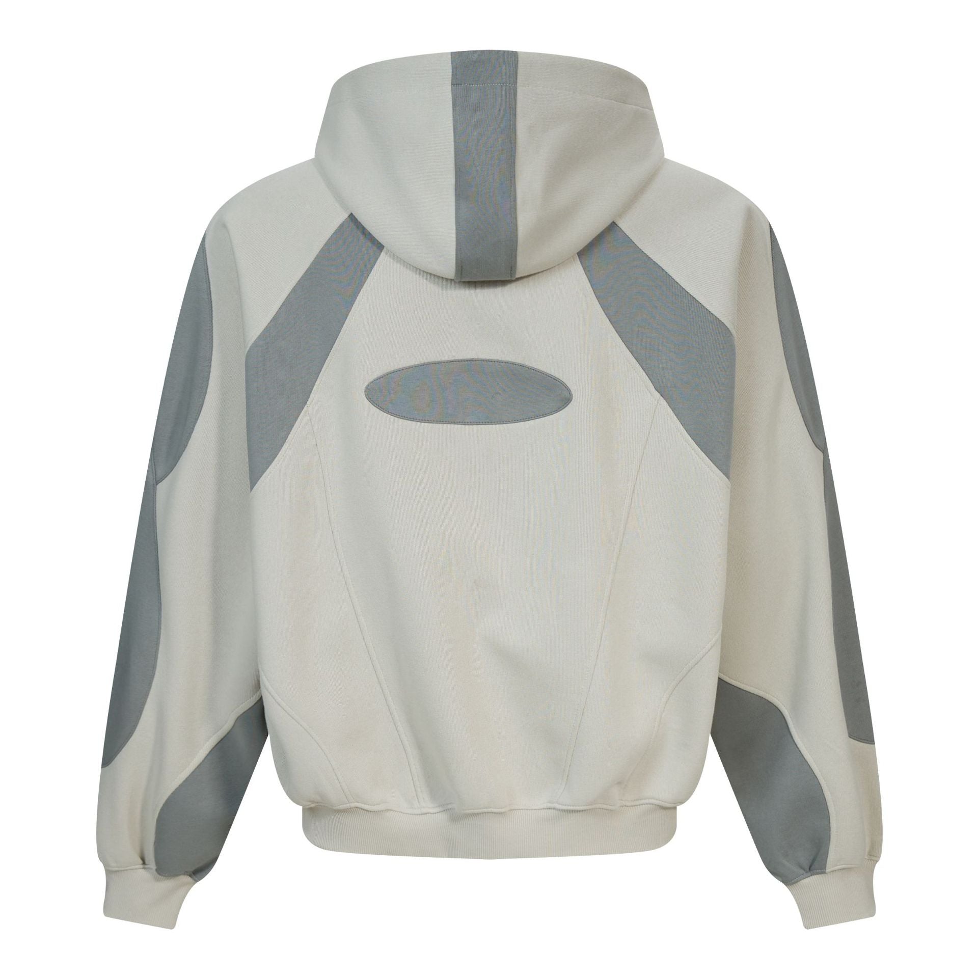 YAVIORA Hip Hoodie Patchwork Hooded Sweatshirt