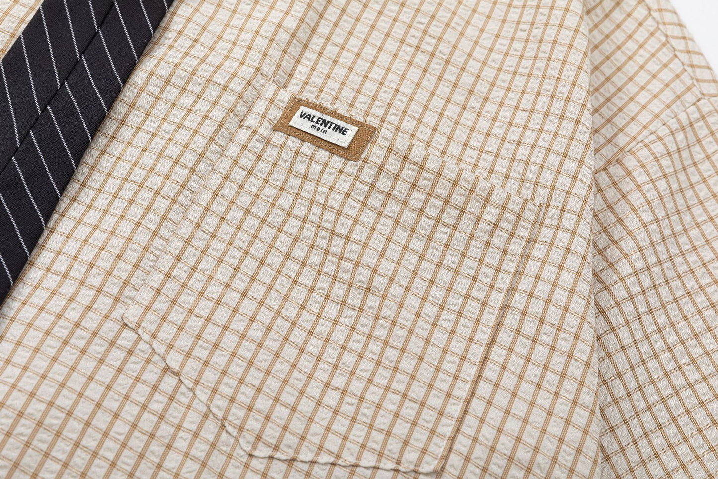 Chemise à carreaux color block YAVIORA