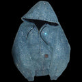 Y2K hip-hop heavy-duty rhinestone denim jacket