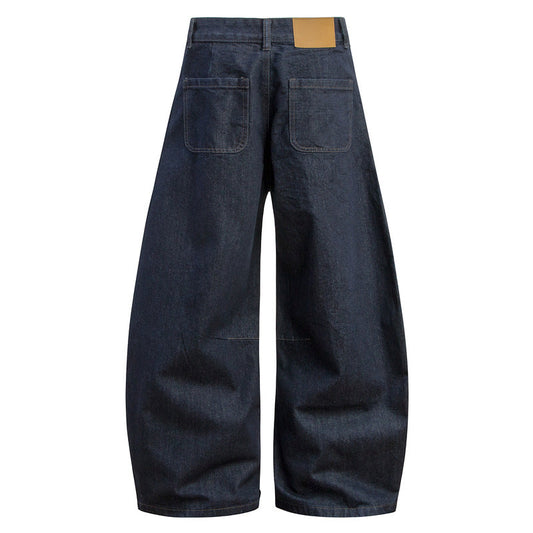 YAVIORA Curved Denim Jeans