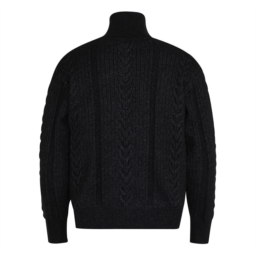 Cardigan en tricot torsadé YAVIORA