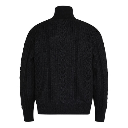 Cardigan en tricot torsadé YAVIORA