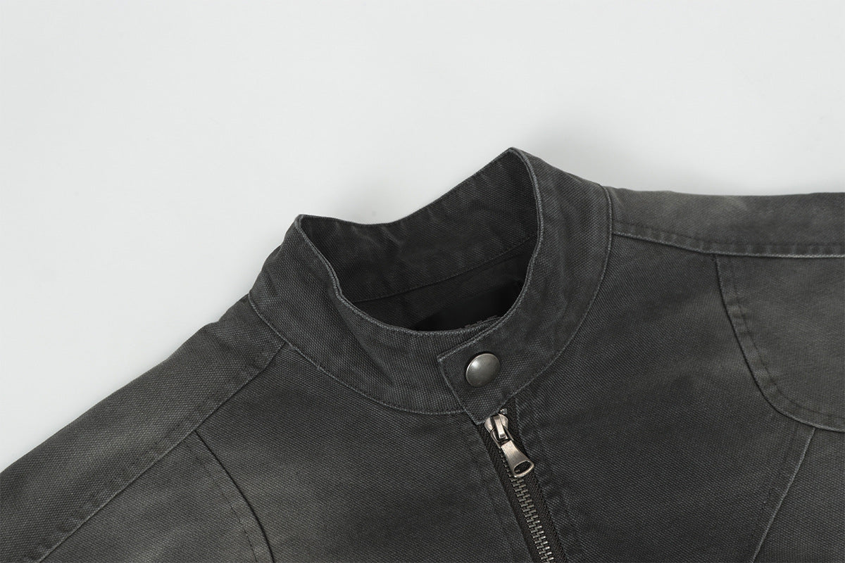 YAVIORA Vintage Canvas Jacket