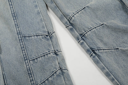 YAVIORA Distressed Utility Jeans