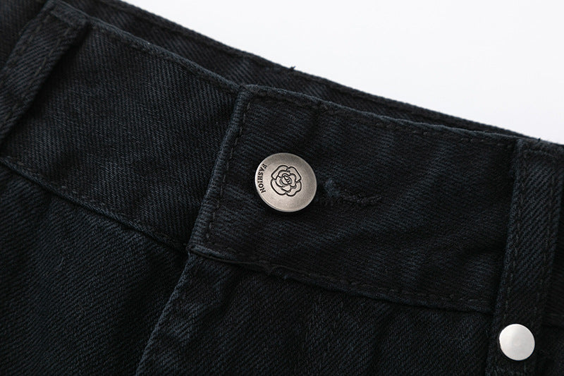 Short en jean vieilli YAVIORA
