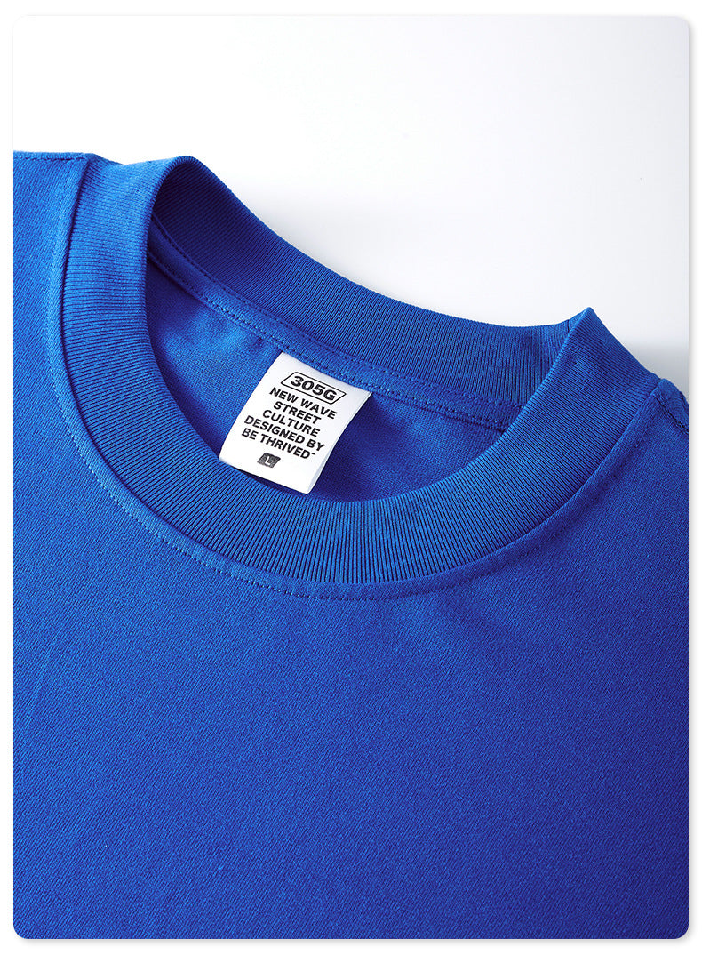 Yaviora Summer American Style Solid Color Loose T-Shirt
