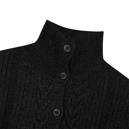 Cardigan en tricot torsadé YAVIORA