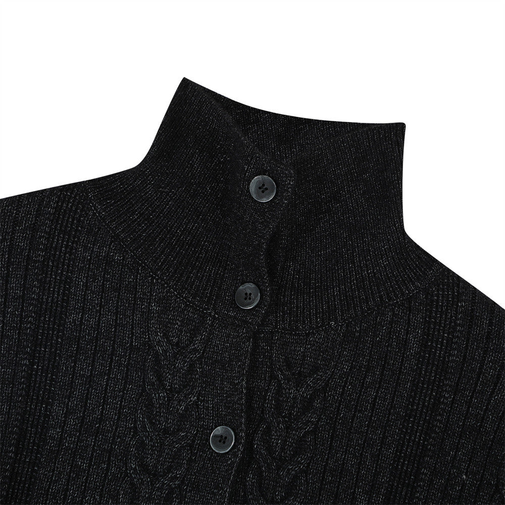 Cardigan en tricot torsadé YAVIORA