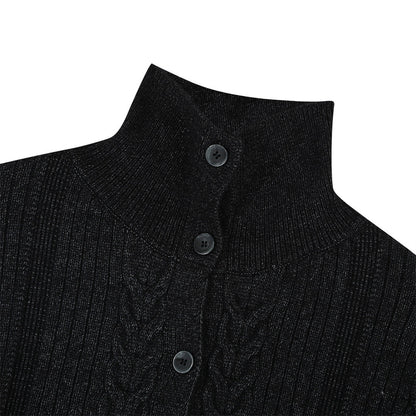 Cardigan en tricot torsadé YAVIORA