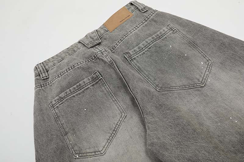 YAVIORA Paint Splatter Jeans