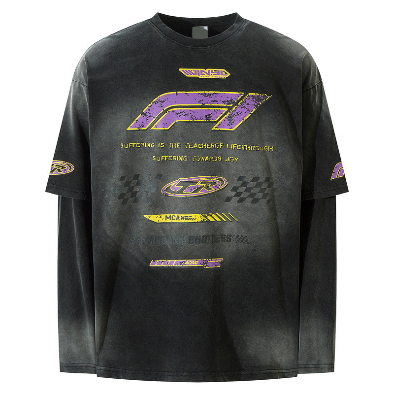 YAVIORA Racing Layered Longsleeve