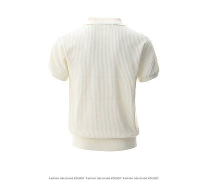 YAVIORA Knit Polo Shirt