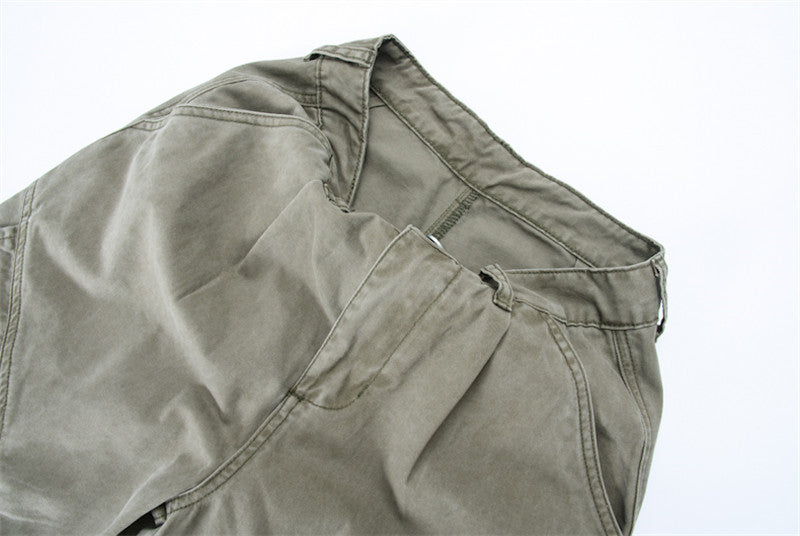 YAVIORA Pleated Cargo Pants