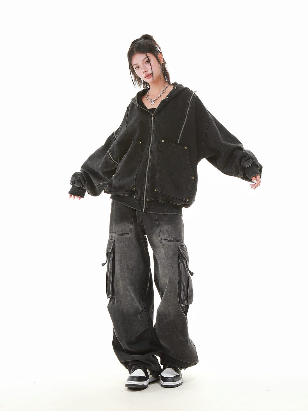 YAVIORA Wasteland Zip Hoodie