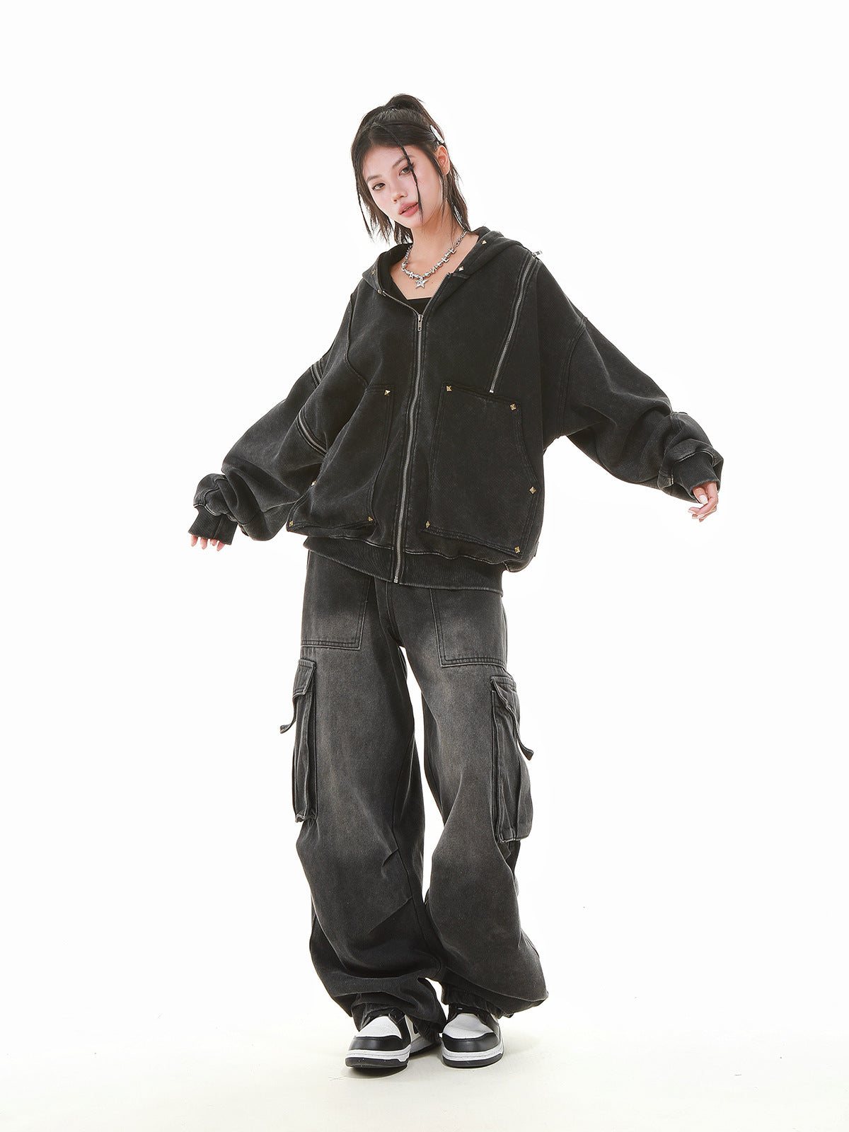 YAVIORA Wasteland Zip Hoodie