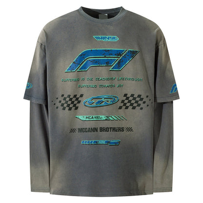 YAVIORA Racing Layered Longsleeve
